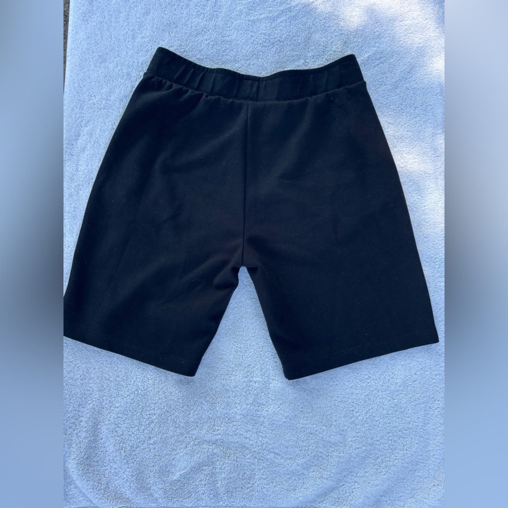 Aeropostale Black Athletic Shorts Elastic Waist - Picture 2 of 3
